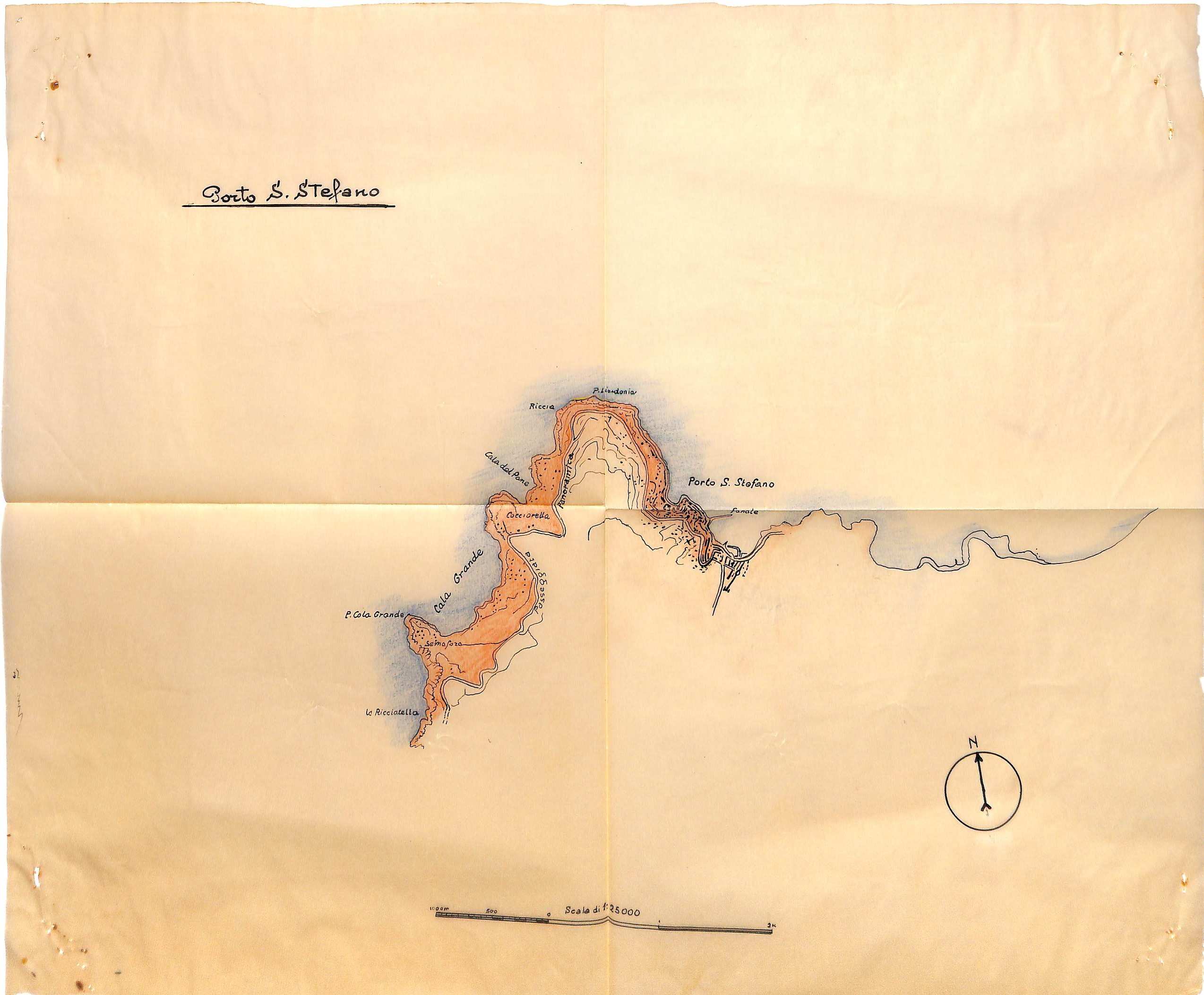 ASGr, Provincia, 11.1.2 - 1954
Disegno allegato alla scheda sulla pineta detta del Tombolo che si estende da sud di Castiglione della Pescaia a oltre Marina di Grosseto da sottoporre a vincolo paesaggistico